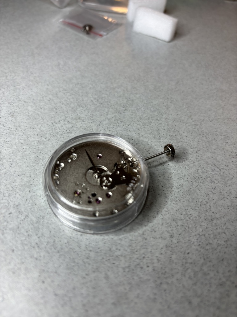 Goli mehanizem pred vgradnjo